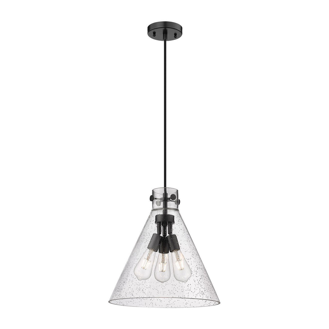 Innovations Downtown Urban 410-3PL-BK-G411-16SDY Pendant Light - Matte Black