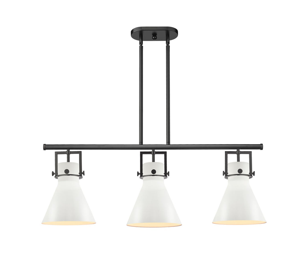 Innovations Downtown Urban 411-3I-BK-M411-10W Chandelier Light - Matte Black