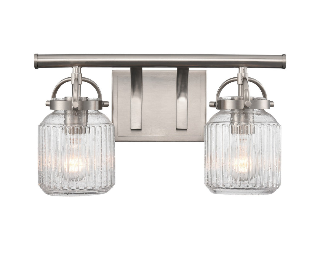 Innovations Downtown Urban 416-2W-SN-G416-6SDY Bath Vanity Light 16 in. wide - Satin Nickel