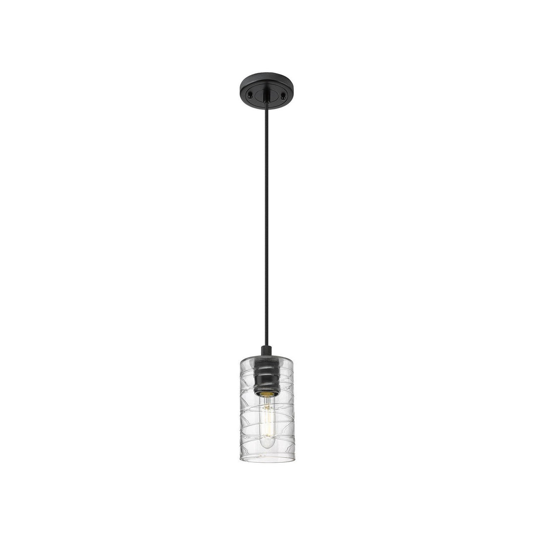 Innovations Downtown Urban 434-1P-BK-G434-7DE Pendant Light - Matte Black