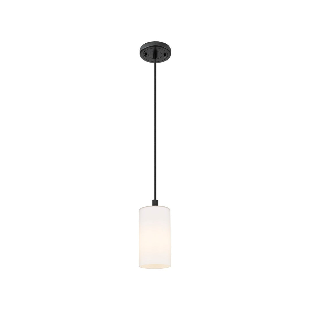 Innovations Downtown Urban 434-1P-BK-G434-7WH Pendant Light - Matte Black