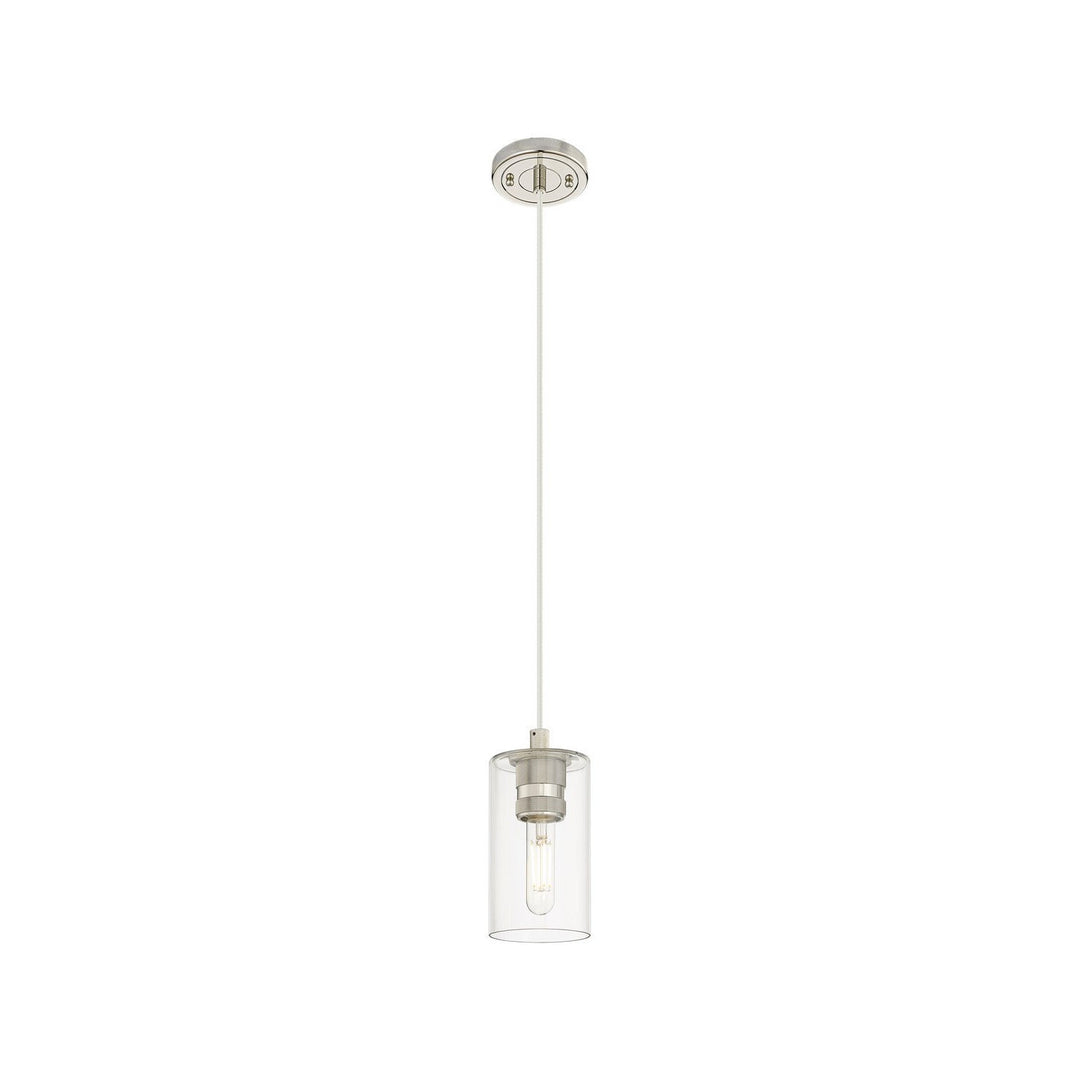 Innovations Downtown Urban 434-1P-PN-G434-7CL Pendant Light - Polished Nickel