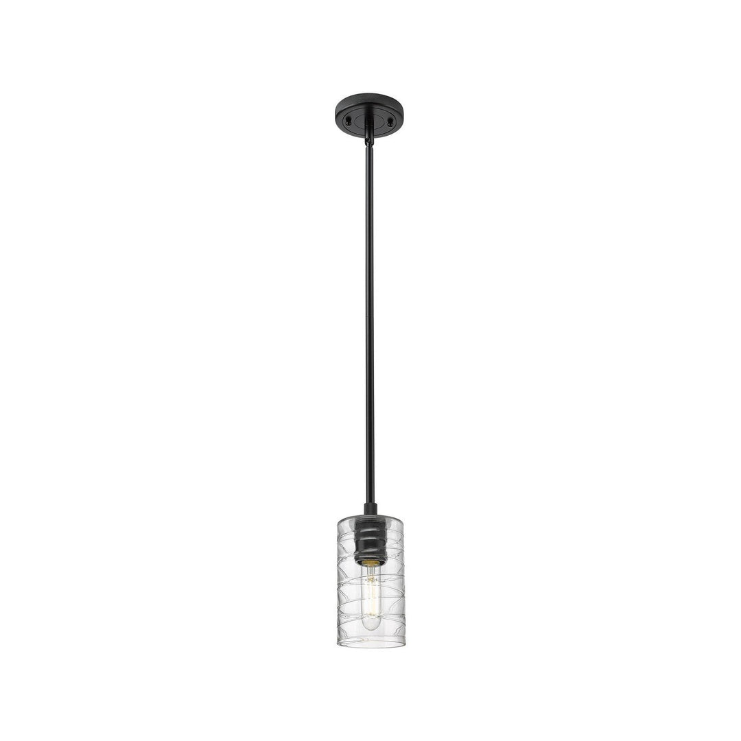 Innovations Downtown Urban 434-1S-BK-G434-7DE Pendant Light - Matte Black