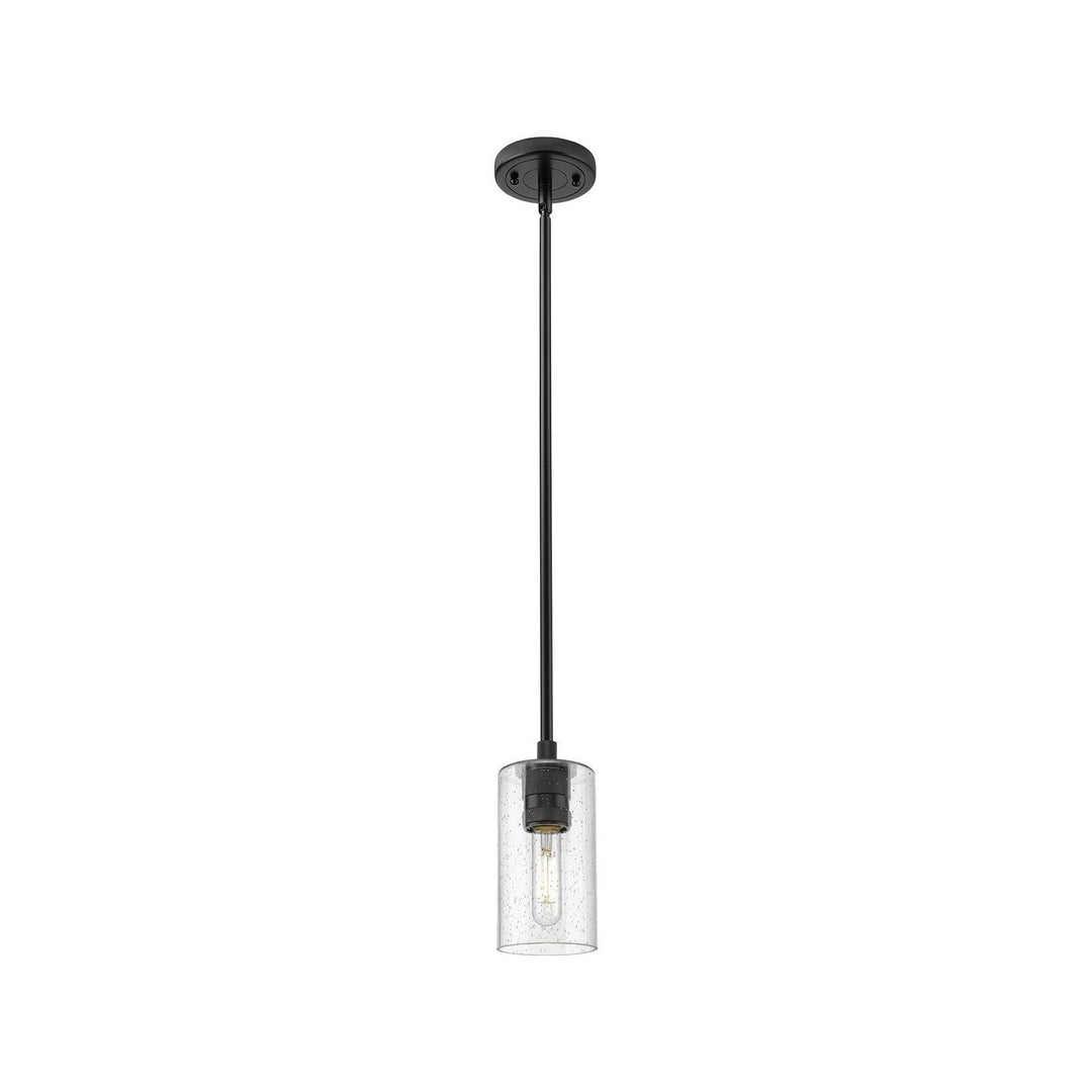Innovations Downtown Urban 434-1S-BK-G434-7SDY Pendant Light - Matte Black