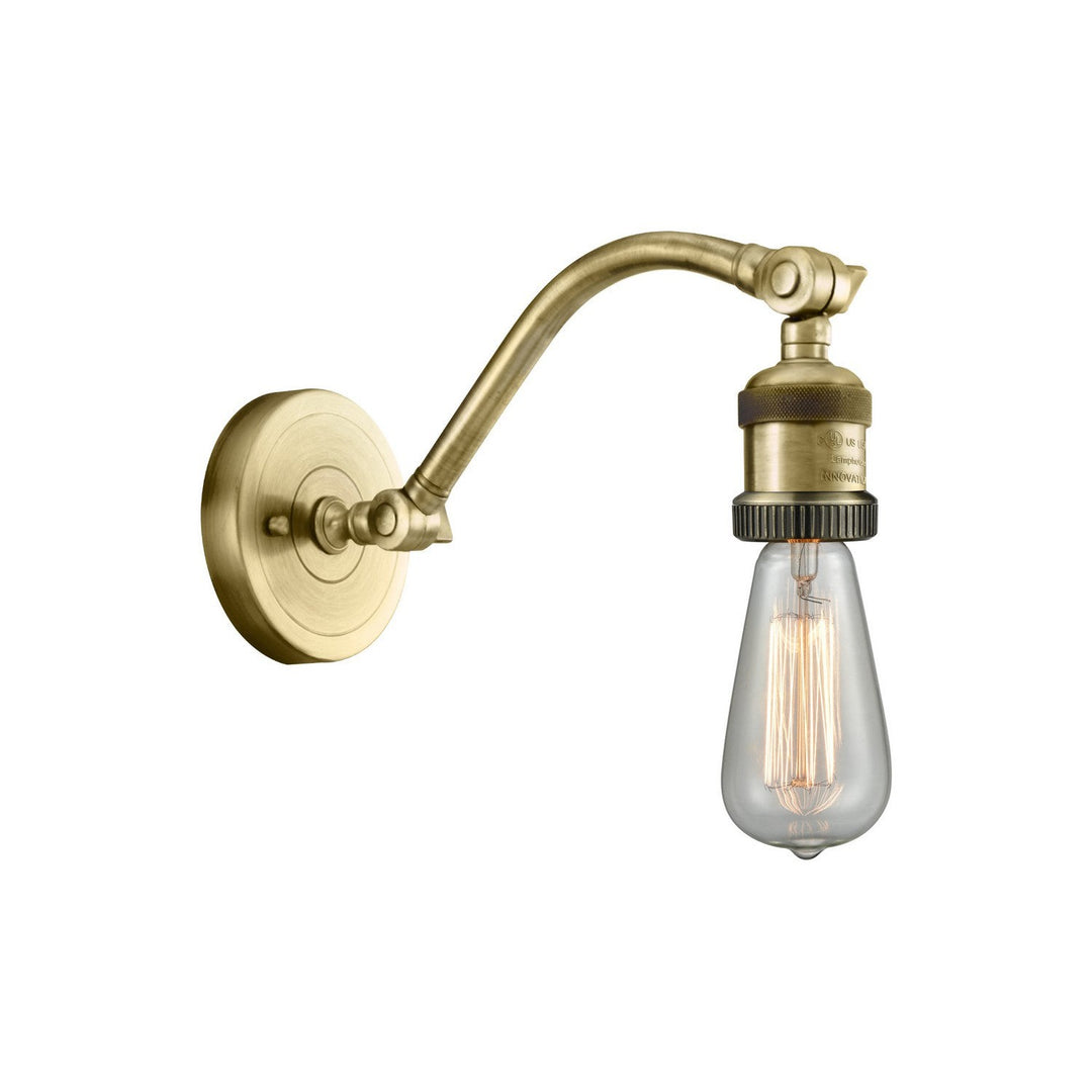 Innovations Franklin Restoration 515-1W-AB Wall Sconce Light - Antique Brass