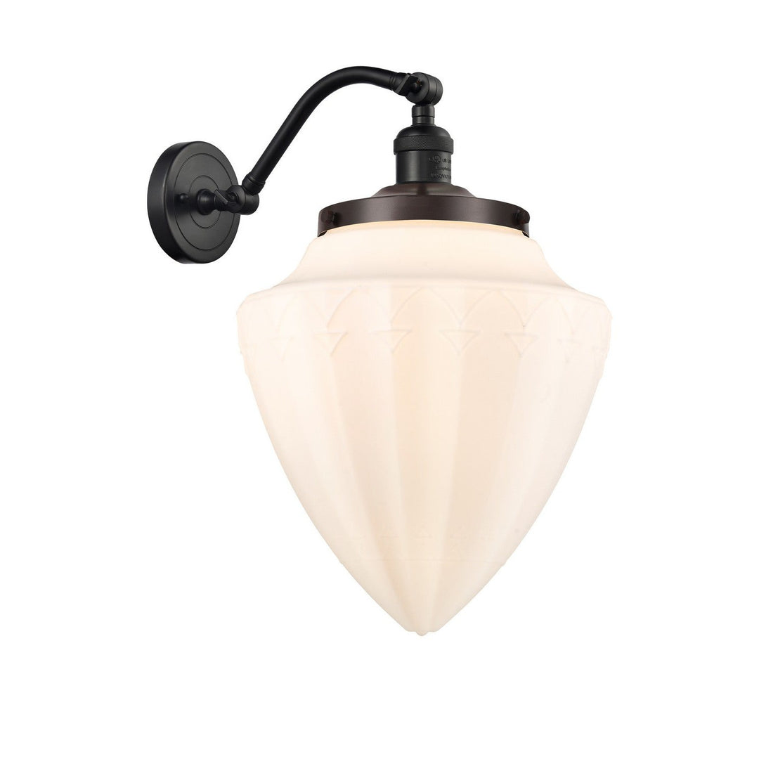 Innovations Franklin Restoration 515-1W-OB-G661-12 Wall Sconce Light - Oil Rubbed Bronze