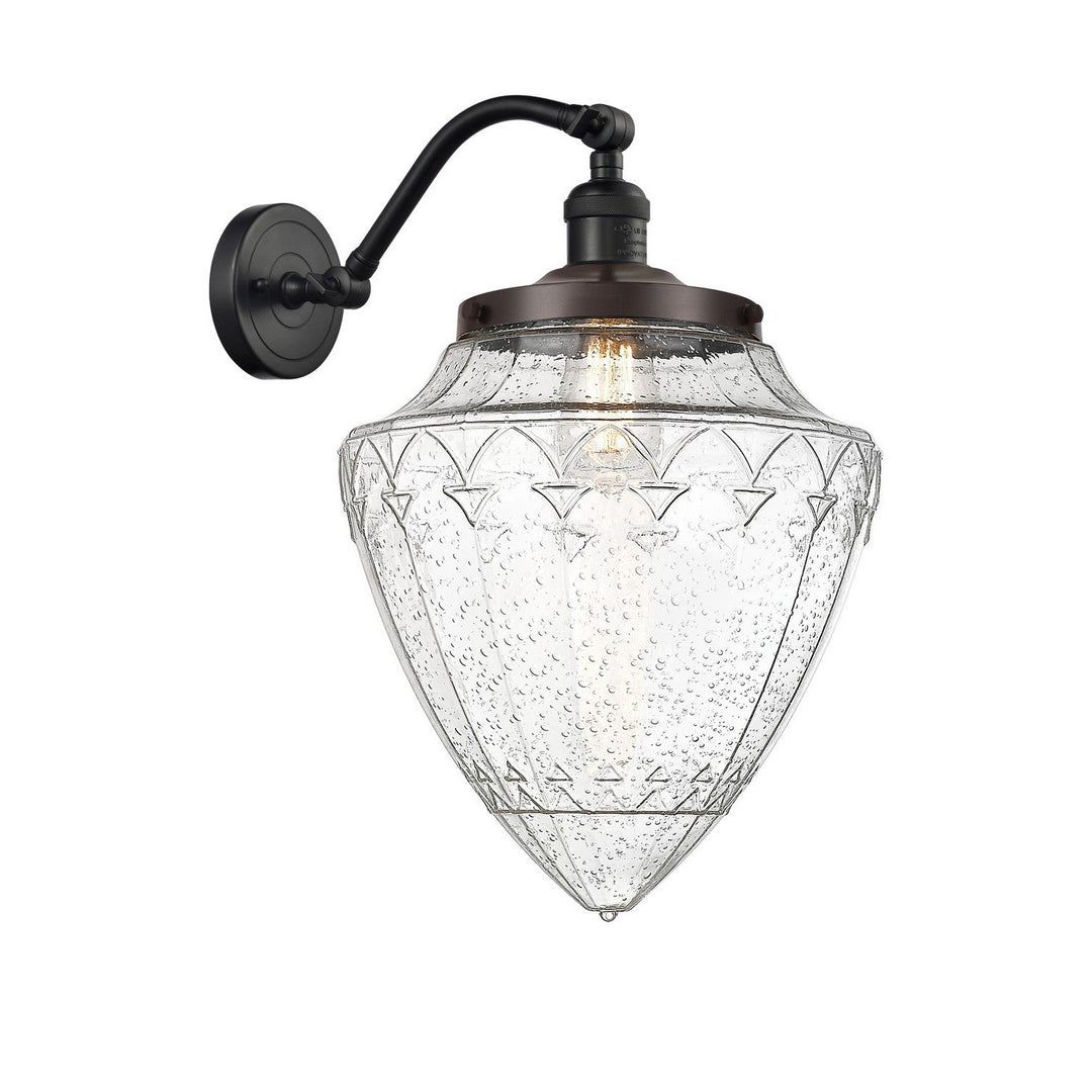 Innovations Franklin Restoration 515-1W-OB-G664-12 Wall Sconce Light - Oil Rubbed Bronze