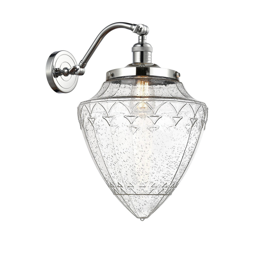 Innovations Franklin Restoration 515-1W-PC-G664-12 Wall Sconce Light - Polished Chrome