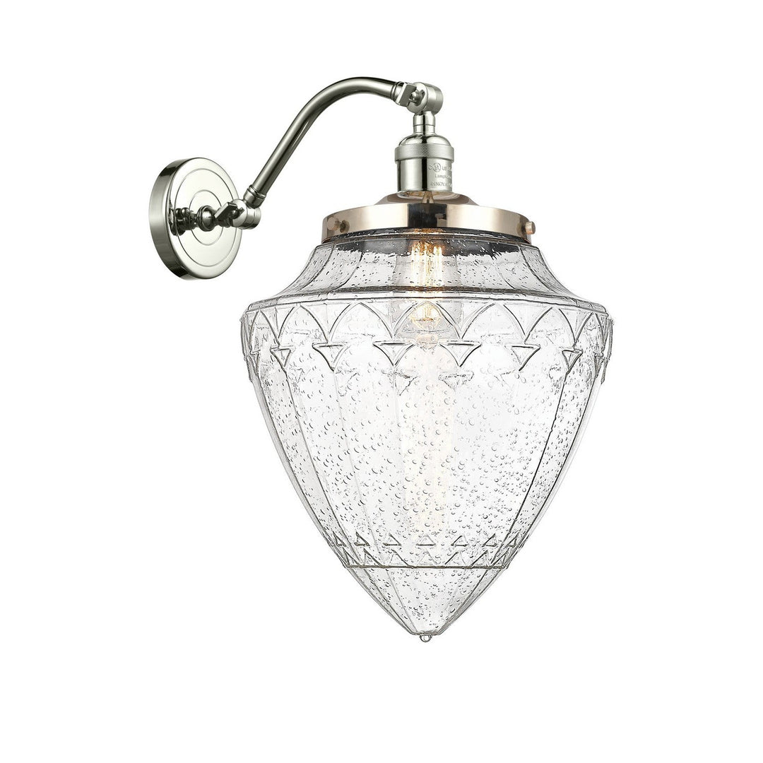 Innovations Franklin Restoration 515-1W-PN-G664-12 Wall Sconce Light - Polished Nickel