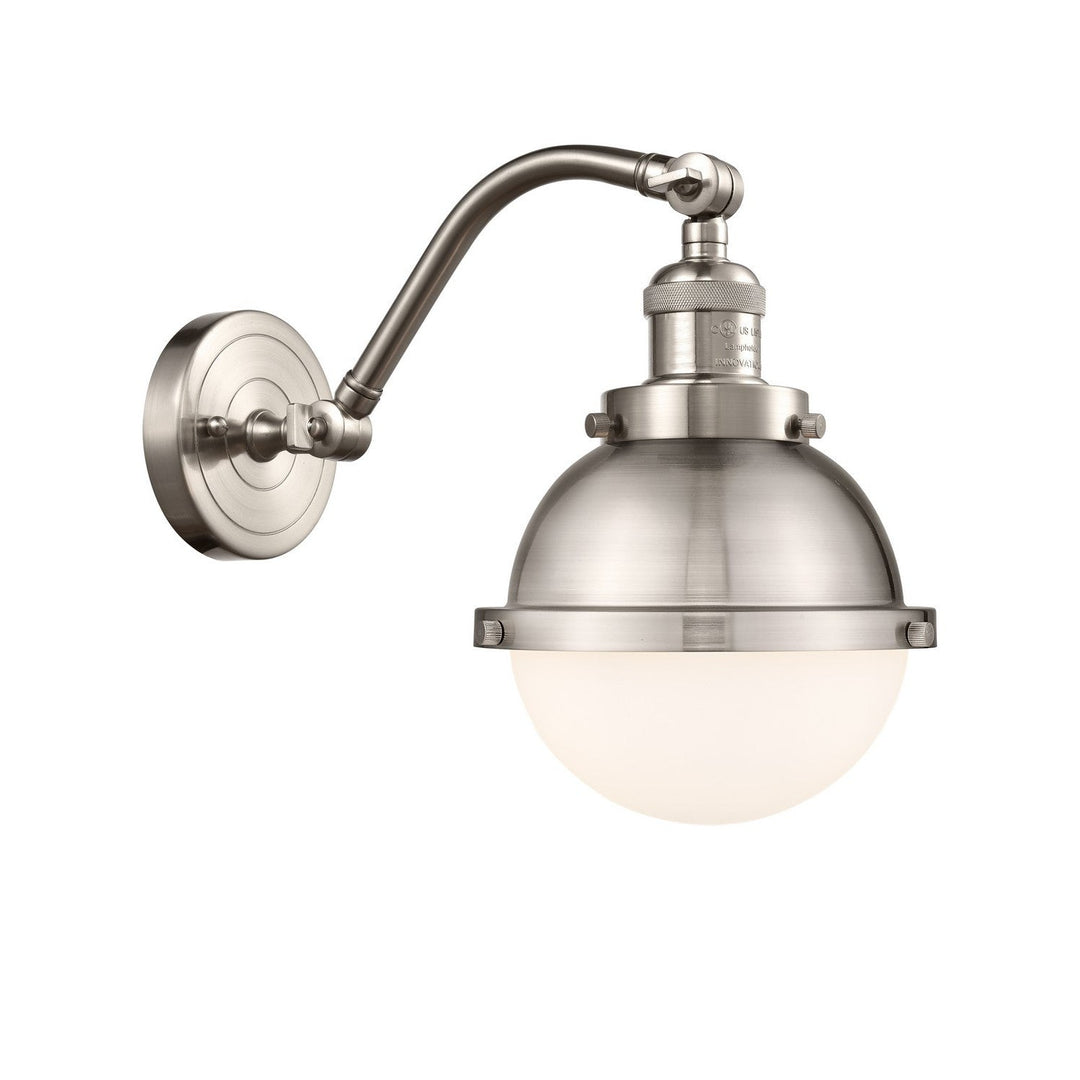 Innovations Franklin Restoration 515-1W-SN-HFS-61-SN Wall Sconce Light - Brushed Satin Nickel