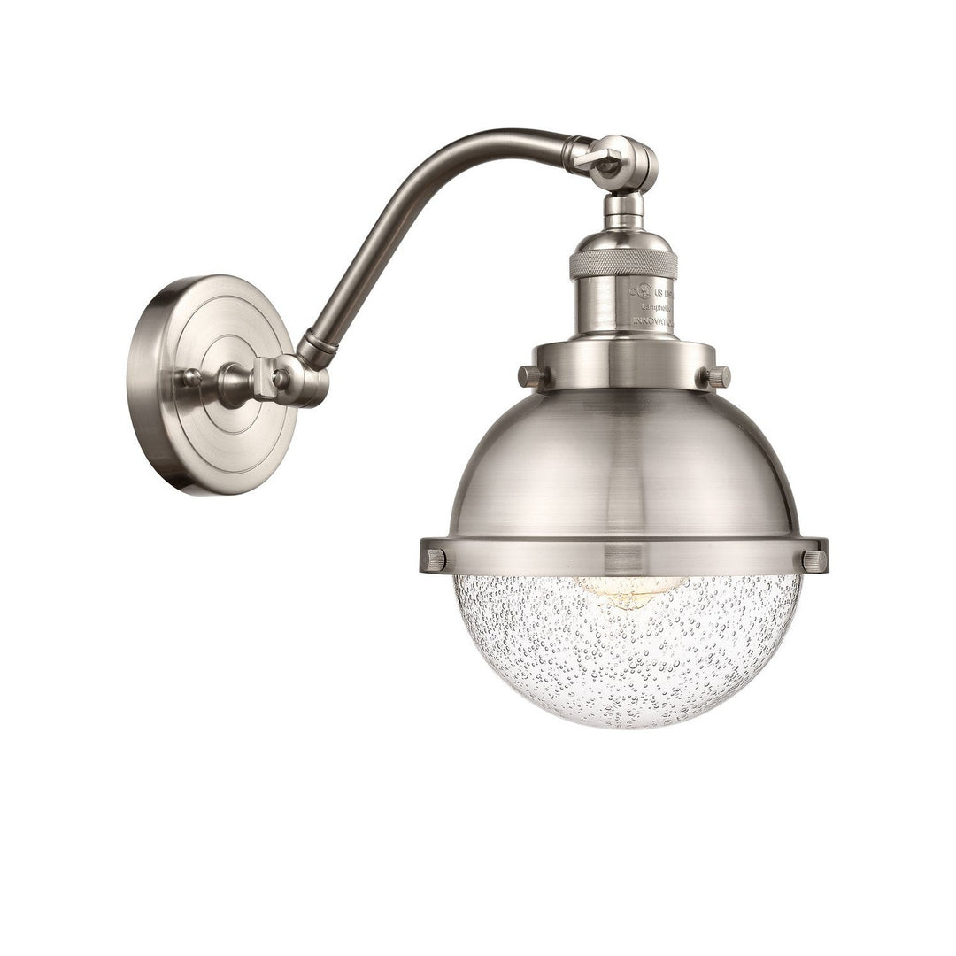 Innovations Franklin Restoration 515-1W-SN-HFS-64-SN Wall Sconce Light - Brushed Satin Nickel