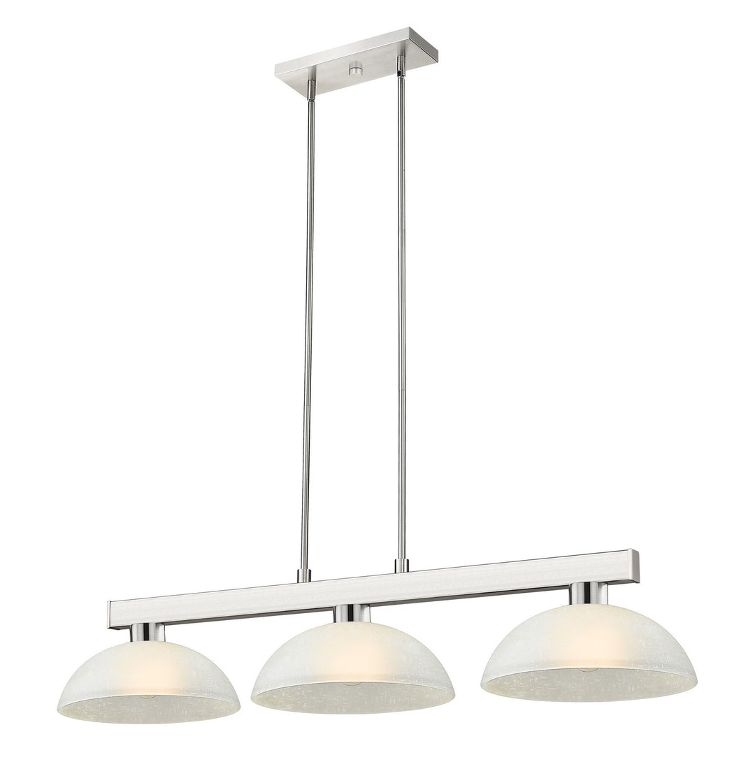 Z-Lite Lighting 152BN-DWL14 Modern Cobalt Pendant Light Brushed Nickel