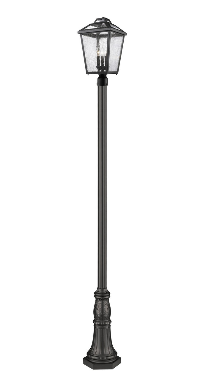 Z-Lite Lighting 539PHBR-518P-BK  Bayland Outdoor Black