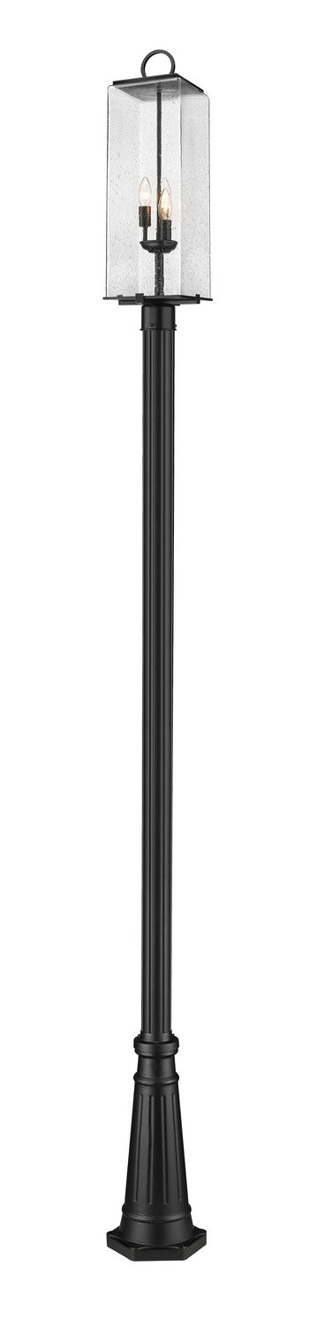 Z-Lite Lighting 592PHBR-519P-BK  Sana Outdoor Black