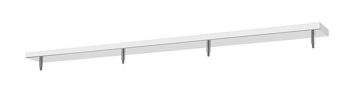 Z-Lite Lighting CP5404-CH Modern Multi Point Canopy Home Decor Chrome