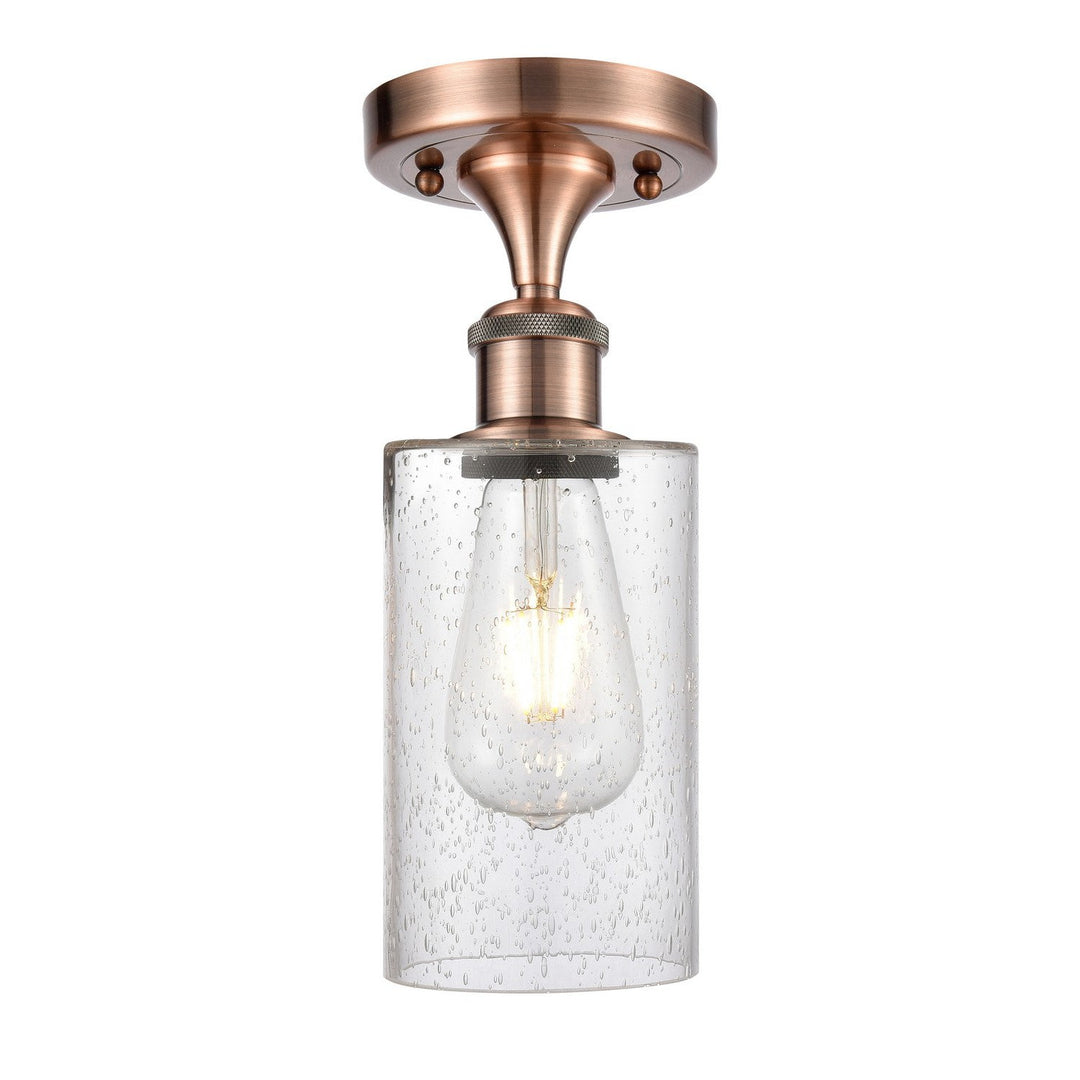 Innovations Ballston 516-1C-AC-G804 Ceiling Light - Antique Copper