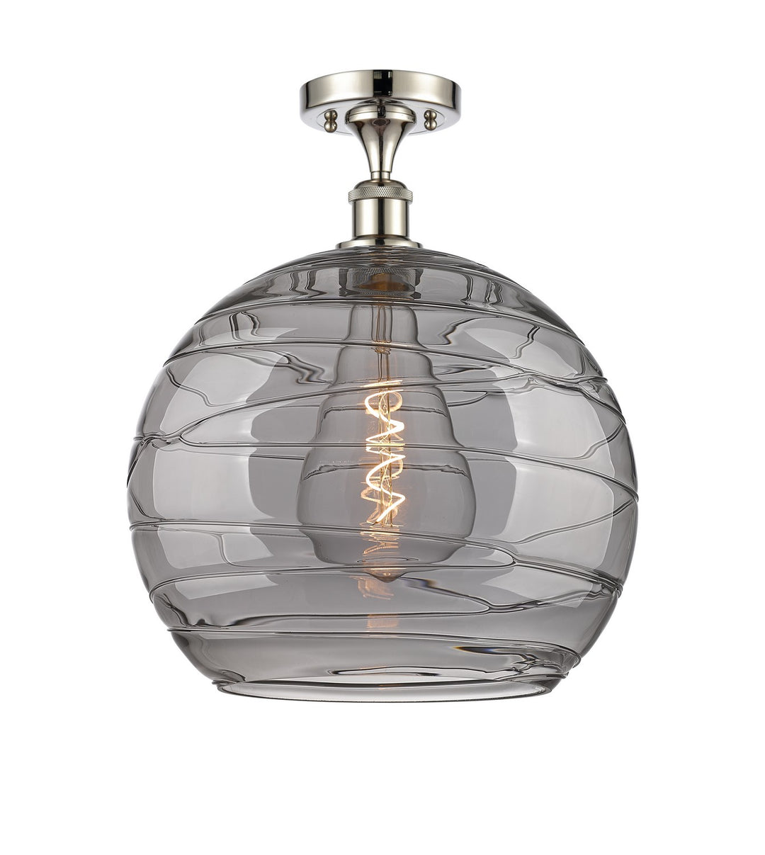 Innovations Ballston 516-1C-PN-G1213-14SM Ceiling Light - Polished Nickel