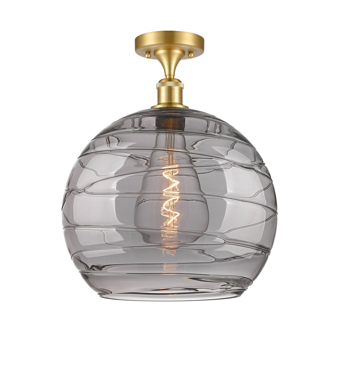 Innovations Ballston 516-1C-SG-G1213-14SM Ceiling Light - Satin Gold