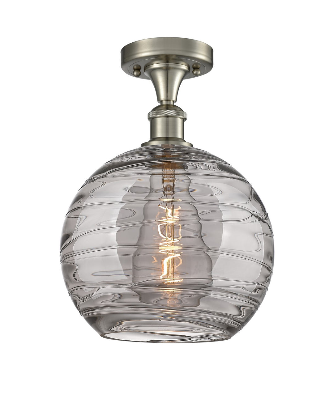 Innovations Ballston 516-1C-SN-G1213-10SM Ceiling Light - Brushed Satin Nickel
