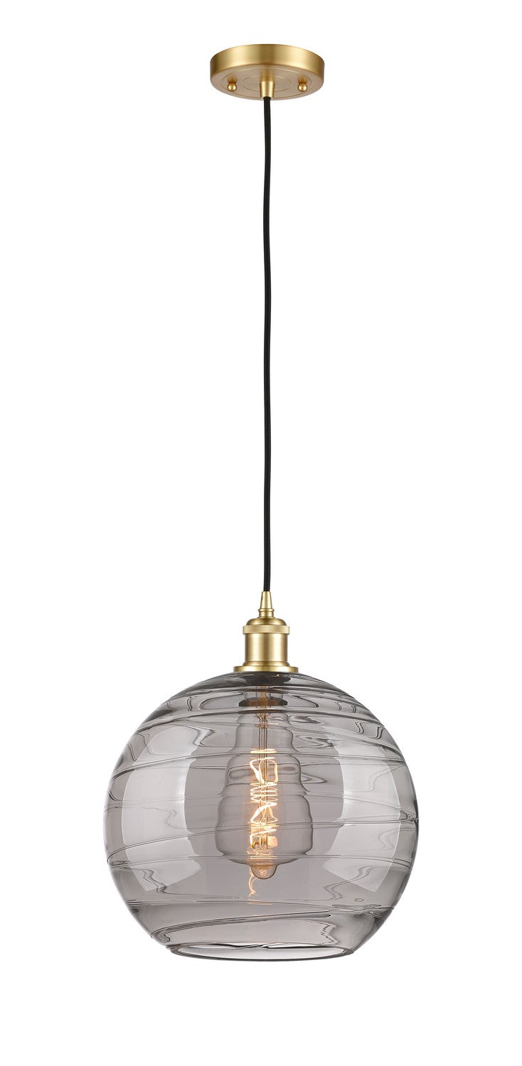 Innovations Ballston 516-1P-SG-G1213-12SM Pendant Light - Satin Gold