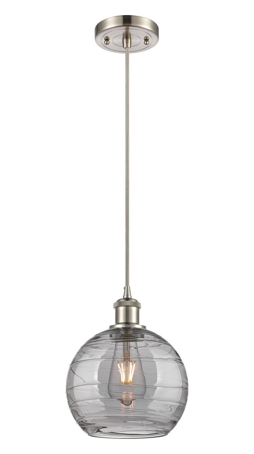 Innovations Ballston 516-1P-SN-G1213-8SM Pendant Light - Brushed Satin Nickel