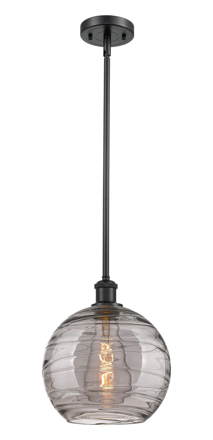 Innovations Ballston 516-1S-BK-G1213-10SM Pendant Light - Matte Black