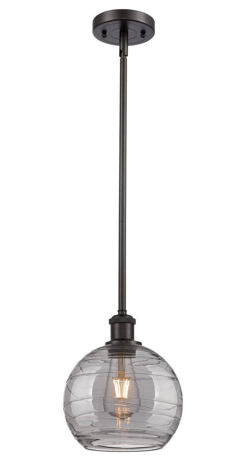 Innovations Ballston 516-1S-OB-G1213-8SM Pendant Light - Oil Rubbed Bronze