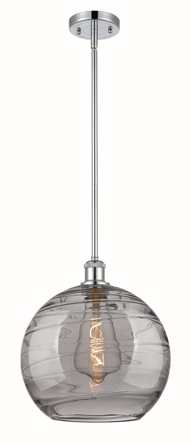 Innovations Ballston 516-1S-PC-G1213-12SM Pendant Light - Polished Chrome