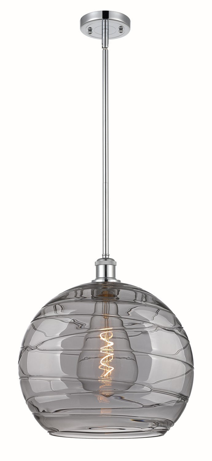 Innovations Ballston 516-1S-PC-G1213-14SM Pendant Light - Polished Chrome