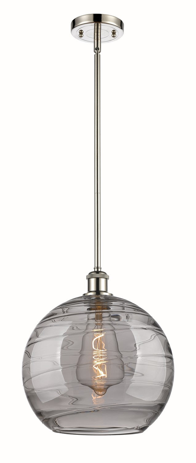 Innovations Ballston 516-1S-PN-G1213-12SM Pendant Light - Polished Nickel