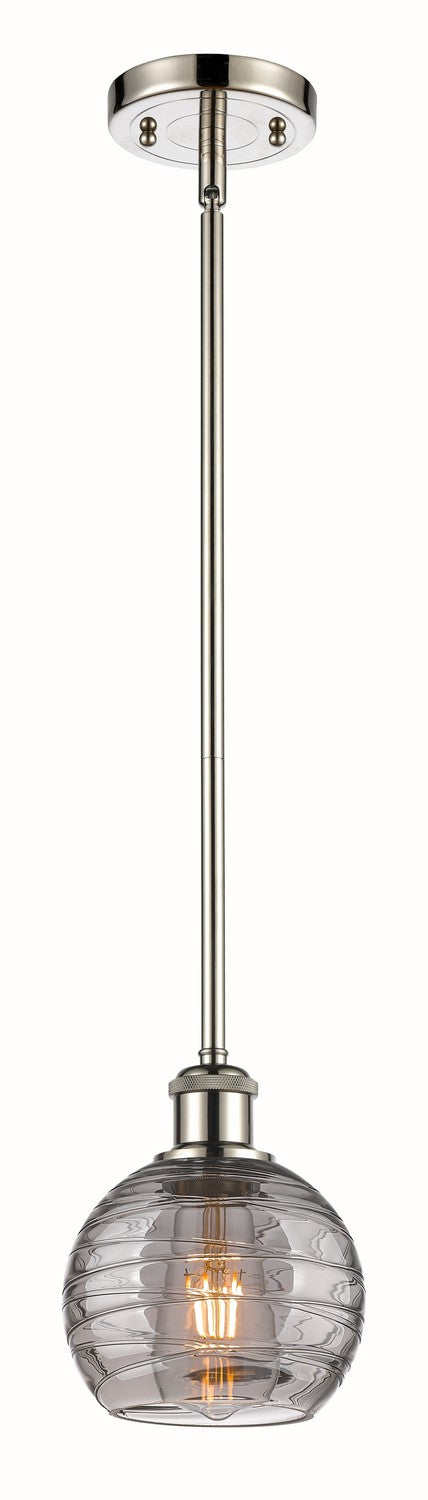 Innovations Ballston 516-1S-PN-G1213-6SM Pendant Light - Polished Nickel