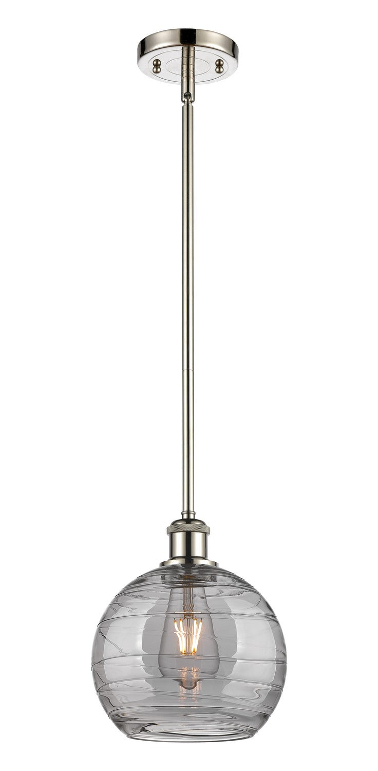 Innovations Ballston 516-1S-PN-G1213-8SM Pendant Light - Polished Nickel