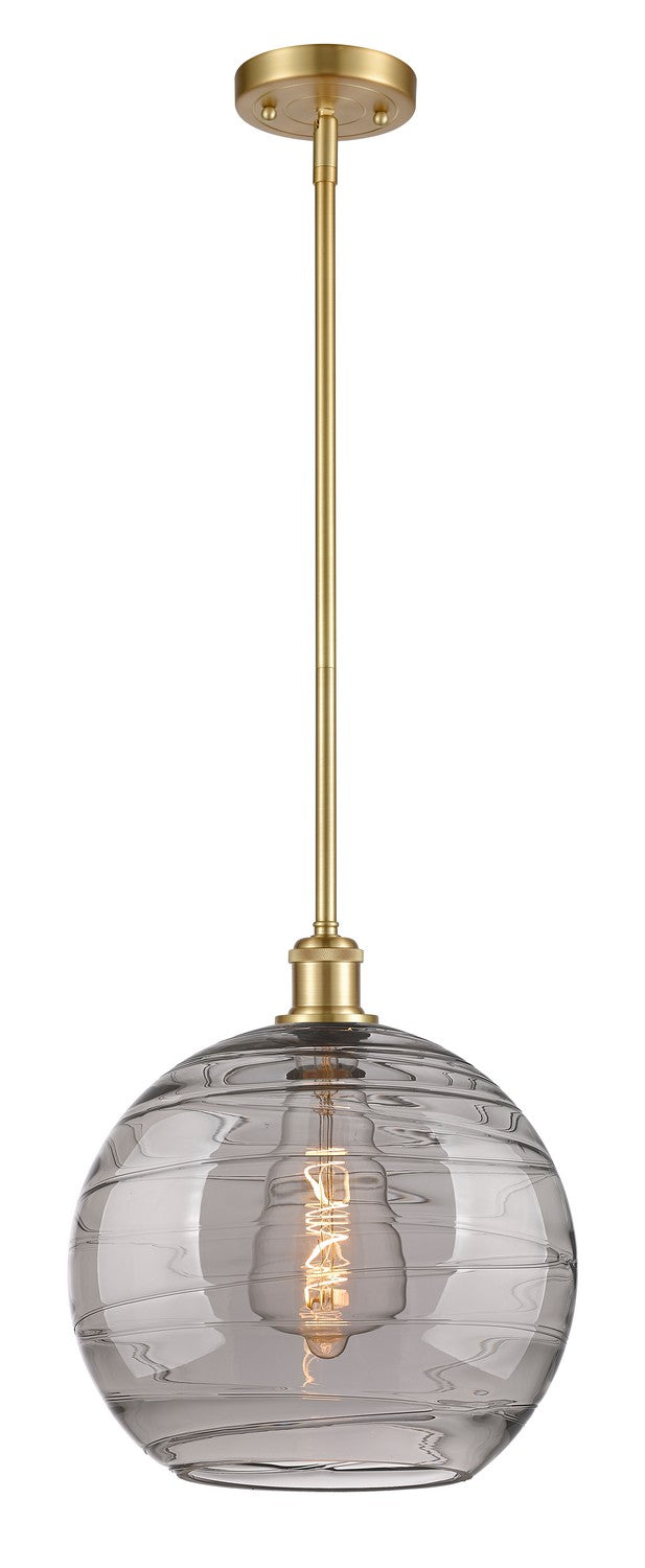 Innovations Ballston 516-1S-SG-G1213-12SM Pendant Light - Satin Gold