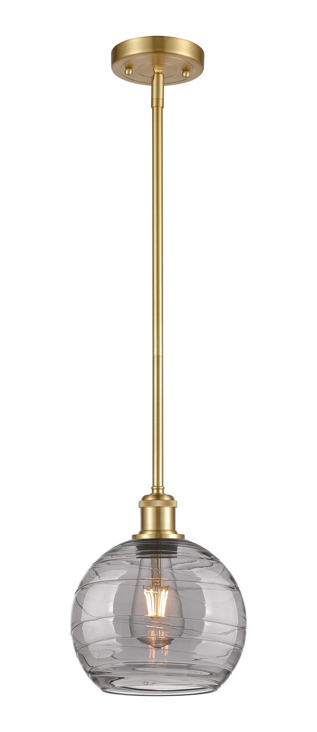 Innovations Ballston 516-1S-SG-G1213-8SM Pendant Light - Satin Gold