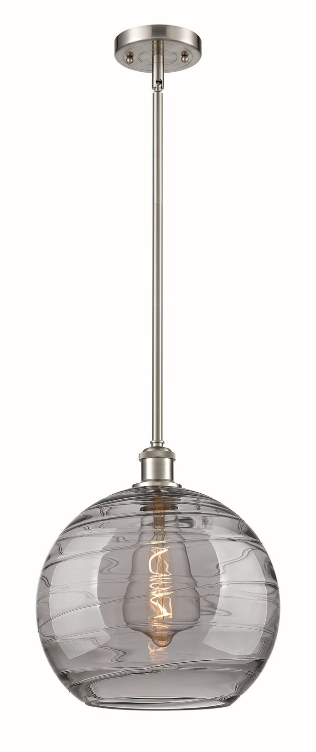 Innovations Ballston 516-1S-SN-G1213-12SM Pendant Light - Brushed Satin Nickel