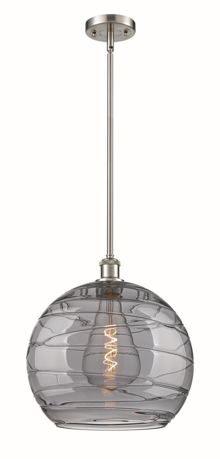 Innovations Ballston 516-1S-SN-G1213-14SM Pendant Light - Brushed Satin Nickel
