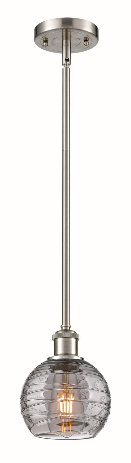 Innovations Ballston 516-1S-SN-G1213-6SM Pendant Light - Brushed Satin Nickel