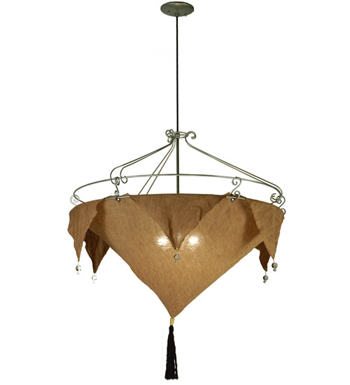 Meyda Tiffany Strathallan Double Tree 136916 Pendant Light - Mahogany Bronze