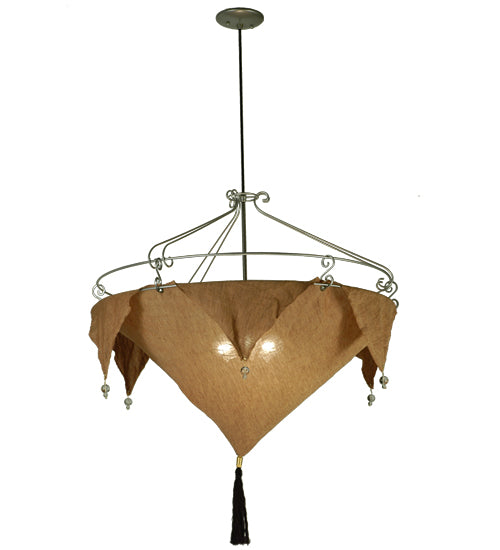 Meyda Tiffany Strathallan Double Tree 136916 Pendant Light - Mahogany Bronze