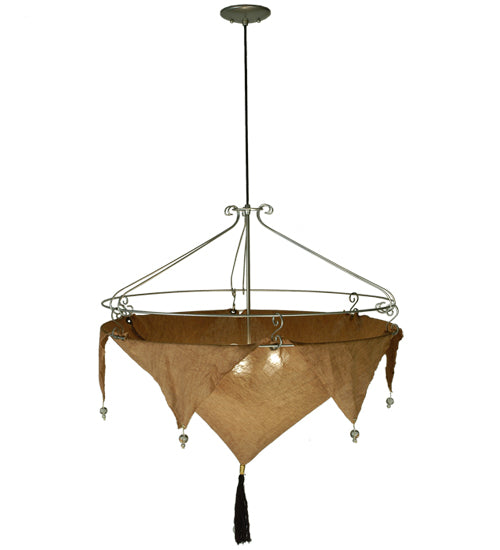 Meyda Tiffany Strathallan Double Tree 136916 Pendant Light - Mahogany Bronze