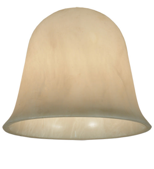 Meyda Tiffany Lighting 136951 Ida Bell Shade Lamp Shade White Swirl