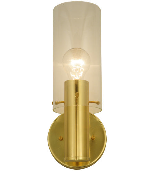 Meyda Tiffany Cilindro 136998 Wall Light - Transparent Brass