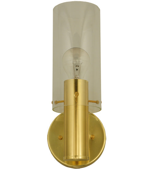 Meyda Tiffany Cilindro 136998 Wall Light - Transparent Brass