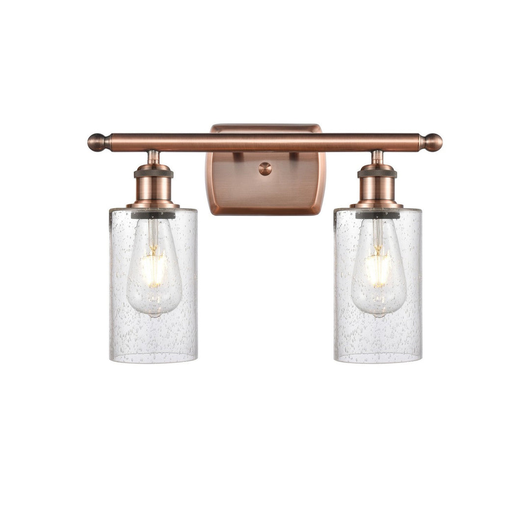 Innovations Ballston 516-2W-AC-G804 Bath Vanity Light 16 in. wide - Antique Copper