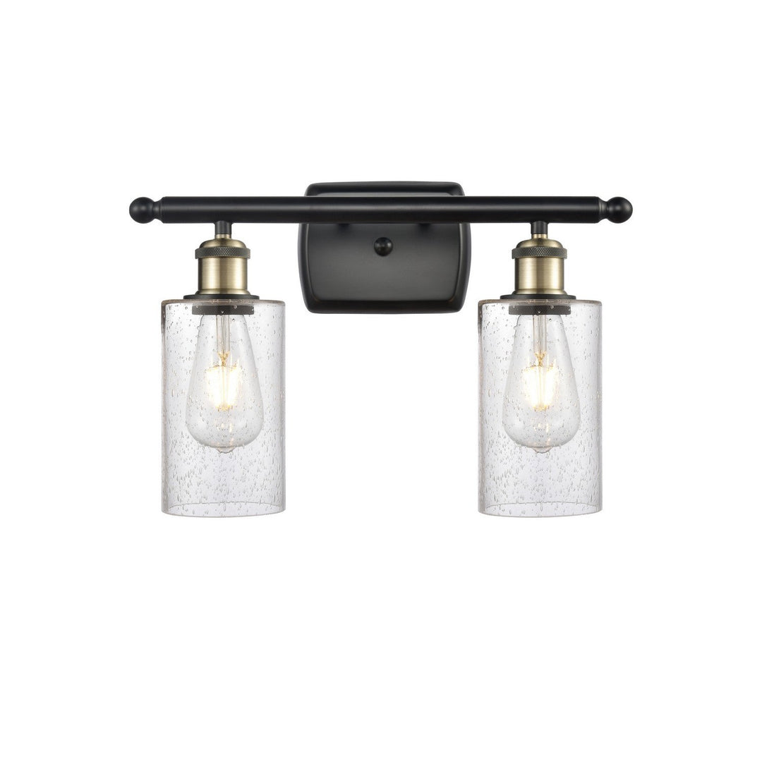 Innovations Ballston 516-2W-BAB-G804 Bath Vanity Light 16 in. wide - Black Antique Brass