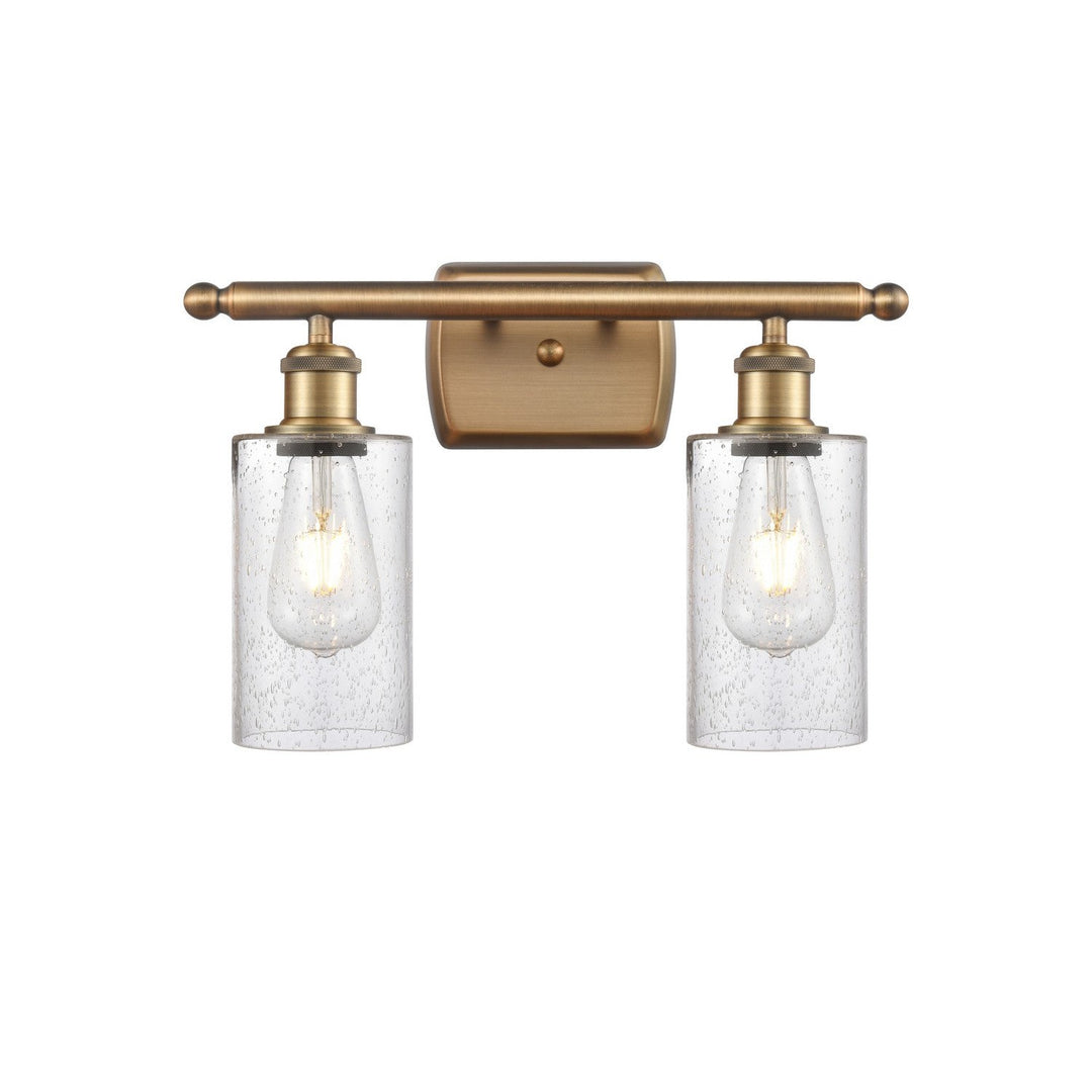 Innovations Ballston 516-2W-BB-G804 Bath Vanity Light 16 in. wide - Brushed Brass