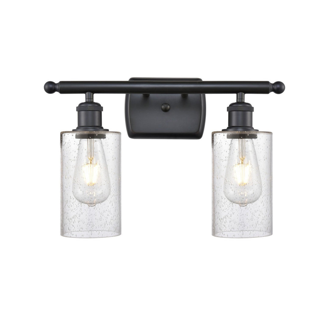 Innovations Ballston 516-2W-BK-G804 Bath Vanity Light 16 in. wide - Matte Black