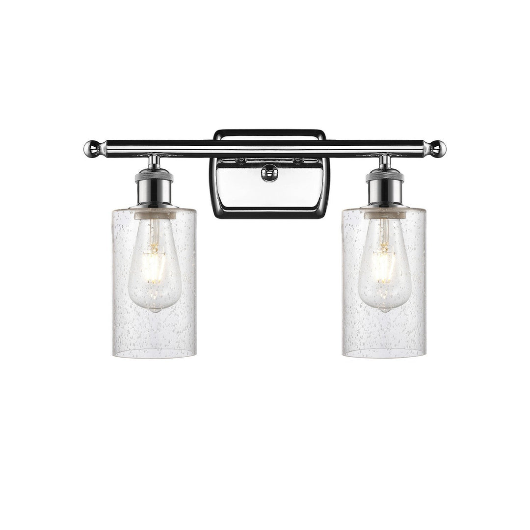 Innovations Ballston 516-2W-PC-G804 Bath Vanity Light 16 in. wide - Polished Chrome