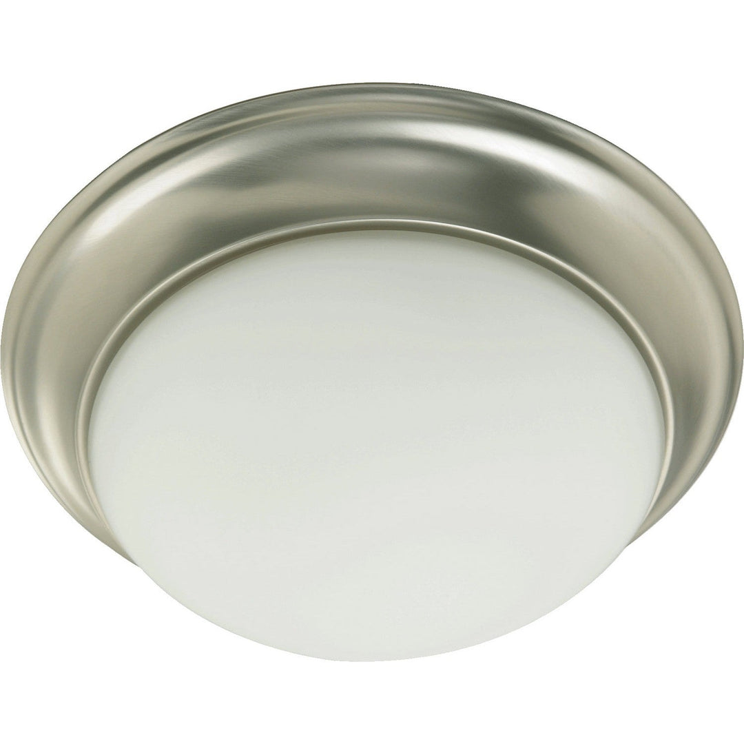 Quorum 3507 Satin Opal Ceiling Mounts 3507-17-65 Ceiling Light - Satin Nickel