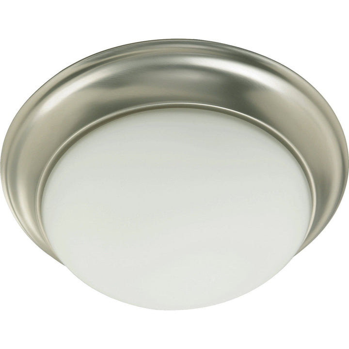 Quorum 3507 Satin Opal Ceiling Mounts 3507-17-65 Ceiling Light - Satin Nickel